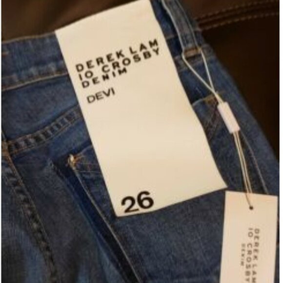 NWT 10 Crosby Derek Lam Cropped Jeans - Picture 8 of 11